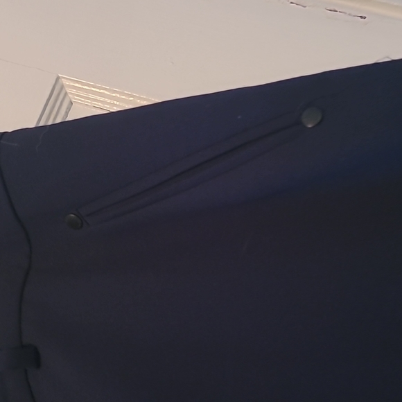 Lagerfeld Navy Trousers - Picture 4 of 10